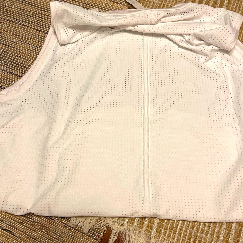 Lululemon mesh tank top